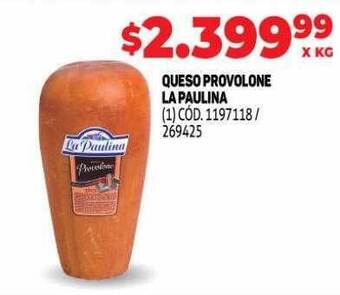 Makro Queso Provolone La Paulina oferta
