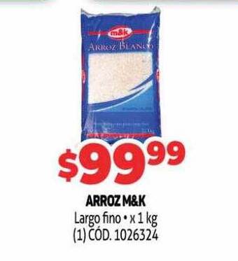 Makro Arroz M&k oferta