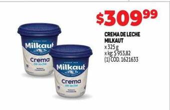 Makro Crema De Leche Milkaut oferta