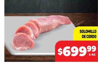Makro Solomillo De Cerdo oferta