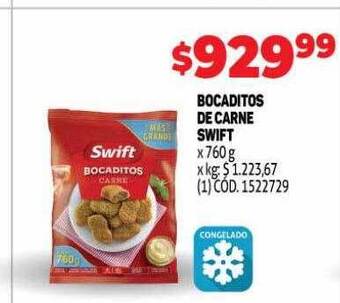 Makro Bocaditos De Carne Swift oferta