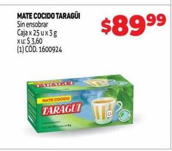 Makro Mate Cocido Taragüi oferta