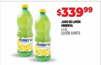 Makro Jugo De Limón Minerva oferta