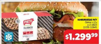 Makro Hamburguesas Paty oferta