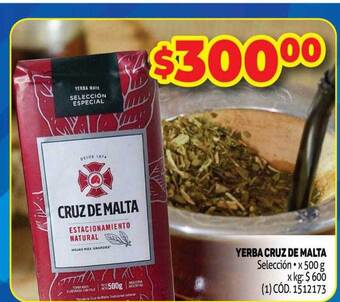Makro Yerba Cruz De Malta oferta