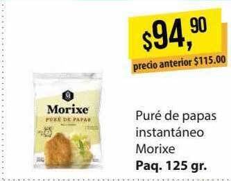 Supermercados Damesco Puré De Papas Instantáneo Morixe oferta