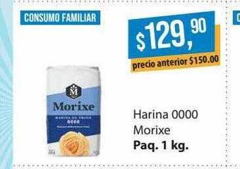 Supermercados Damesco Harina 0000 Morixe oferta