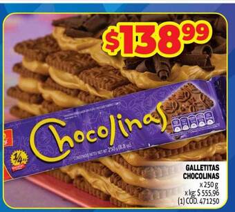 Makro Galletitas Chocolinas oferta