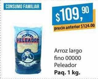 Supermercados Damesco Arroz Largo Fino 00000 Peleador oferta