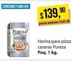 Supermercados Damesco Harina Para Pizza Caseras Pureza oferta
