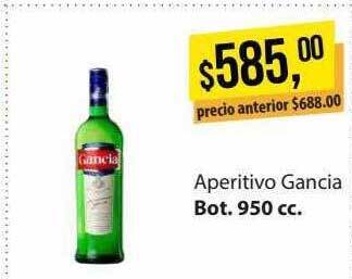 Supermercados Damesco Aperitivo Gancia oferta