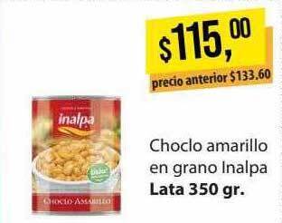 Supermercados Damesco Choclo Amarillo En Grano Inalpa oferta