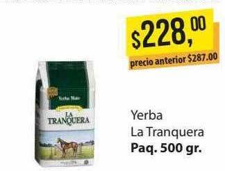 Supermercados Damesco Yerba La Tranquera oferta
