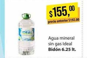 Supermercados Damesco Agua Mineral Sin Gas Ideal oferta