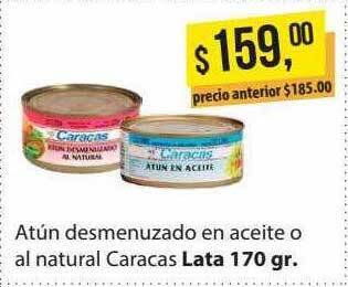 Supermercados Damesco Atún Desmenuzado En Aceite O Al Natural Caracas oferta