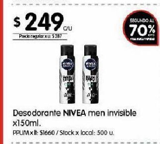 Disco Desodorante nivea x 150ml oferta