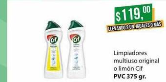 Supermercados Damesco Limpiadores Multiuso Original O Limón Cif oferta