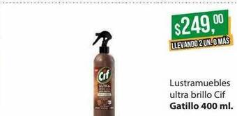 Supermercados Damesco Lustramuebles Ultra Brillo Cif oferta