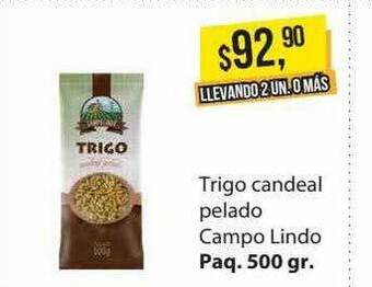 Supermercados Damesco Trigo Candeal Pelado Campo Lindo oferta