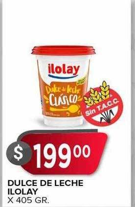 Supermercados Mayor Dulce De Leche Ilolay oferta
