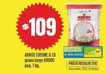 Supermercados Vea Arroz Cuisine & Co Grano Largo 00000 oferta