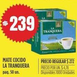 Supermercados Vea Mate Cocido La Tranquera oferta