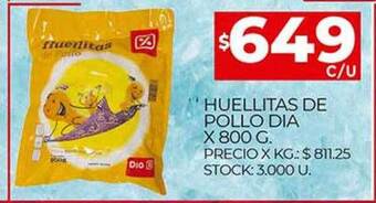 Supermercados DIA Huellitas De Pollo Dia oferta
