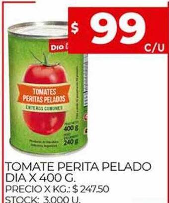 Supermercados DIA Tomate Perita Pelado Dia oferta