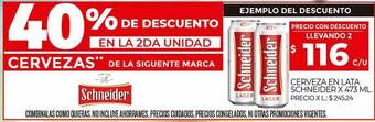 Supermercados DIA Cerveza En Lata Schneider oferta