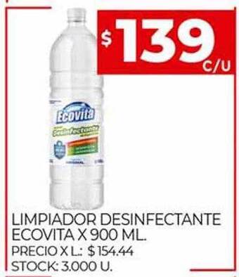 Supermercados DIA Limpiador Desinfectante Ecovita oferta