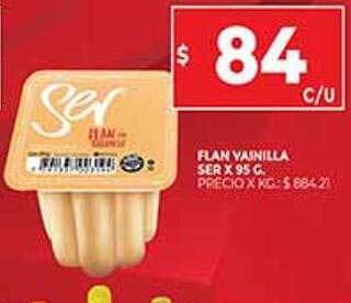 Supermercados DIA Flan Vainilla Ser oferta