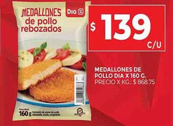 Supermercados DIA Medallones De Pollo Dia oferta