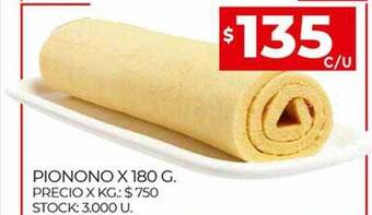 Supermercados DIA Pionono oferta