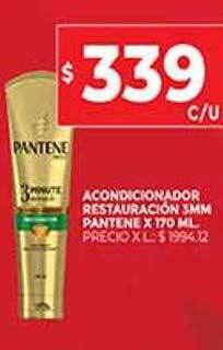 Supermercados DIA Acondicionador Restauración 3mm Pantene oferta