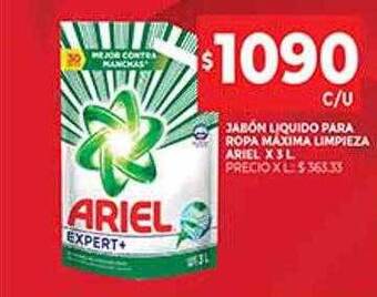 Supermercados DIA Jabón Liquido Para Ropa Máxima Limpieza Ariel oferta