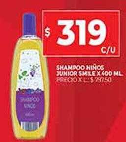 Supermercados DIA Shampoo Ninos Junior Smile oferta