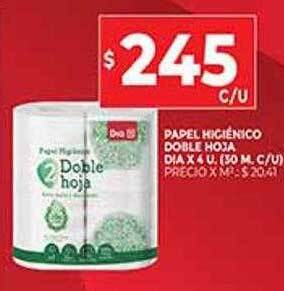 Supermercados DIA Papel Higiénico Doble Hoja Dia oferta