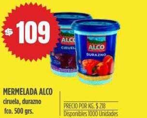 Supermercados Vea Mermelada Alco oferta
