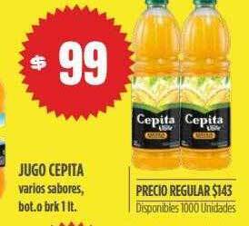Supermercados Vea Jugo Cepita oferta