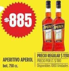 Supermercados Vea Aperitivo Aperol oferta