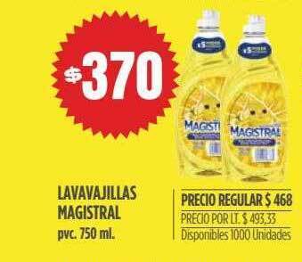 Supermercados Vea Lavavajillas Magistral oferta