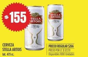 Supermercados Vea Cerveza Stella Artois oferta