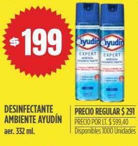Supermercados Vea Desinfectante Ambiente Ayudín oferta