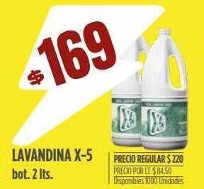 Supermercados Vea Lavandina X-5 oferta