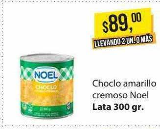 Supermercados Damesco Choclo Amarillo Cremoso Noel oferta