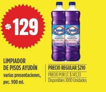 Supermercados Vea Limpiador De Pisos Ayudín oferta
