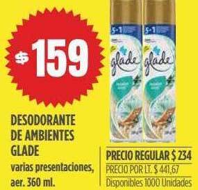 Supermercados Vea Desodorante De Ambientes Glade oferta