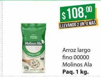 Supermercados Damesco Arroz Largo Fino 00000 Molinos Ala oferta