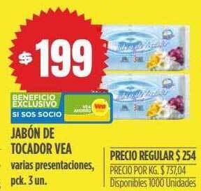 Supermercados Vea Jabón De Tocador Vea oferta