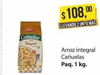 Supermercados Damesco Arroz Integral Cañuelas oferta